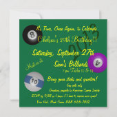 ラックエムパーティー 招待状 (裏面)