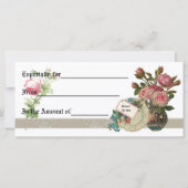 ラックカードギフト証明書モノグラムI (裏面)