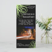 ラックカード印刷、ナイトクラブまたはパーティーテーマ (スタンド正面)