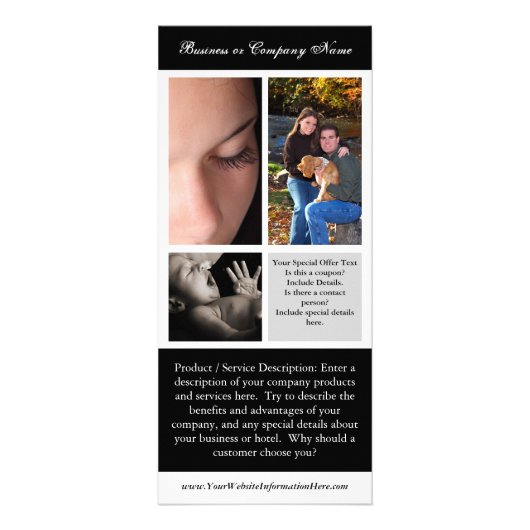 ラックカード印刷、写真結婚または ラックカード (正面)