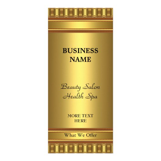 ラックカード金ゴールドオン金ゴールド ラックカード (正面)