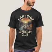 ラックサイド アドベンチャー クラブ アライグマ Tシャツ (正面)