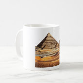 ラックスはっきりした：印象的な芸術作品 コーヒーマグカップ (正面左)