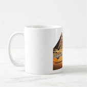 ラックスはっきりした：印象的な芸術作品 コーヒーマグカップ (左)