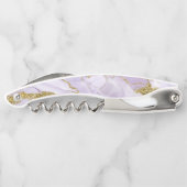 ラックスインクラベンダー抽象芸術ウェディングパーティーID990 ソムリエナイフ (裏面)