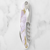 ラックスインクラベンダー抽象芸術ウェディングパーティーID990 ソムリエナイフ (裏面)