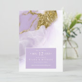 ラックスインクラベンダー抽象芸術ID990 セーブザデート (スタンド正面)