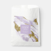 ラックスインクラベンダー抽象芸術ID990 フェイバーバッグ (正面)