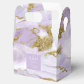 ラックスインクラベンダー抽象芸術ID990 フェイバーボックス (オープン)