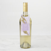 ラックスインクラベンダー抽象芸術ID990 ボトルネックタグ (ボトル)