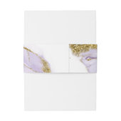 ラックスインクラベンダー抽象芸術ID990 招待状ベリーバンド (裏面例)