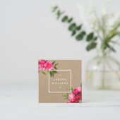 ラックスウォーはっきりしたターカラーバラオンクラフト スクエア名刺 (スタンド正面)