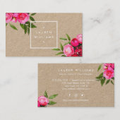 ラックスウォーはっきりしたターカラーバラオンクラフト 名刺 (正面/裏面)