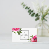 ラックスウォーはっきりしたターカラーバラ 名刺 (スタンド正面)