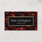 ラックスエレガントストルトースェルインテリアデザイナー 名刺 (正面)