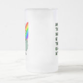 ラックスオブザアイリッシュカスタムセントパトリックのビールマグ フロストグラスビールジョッキ (中央)