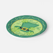 ラックスオブザアイリッシュセントパトリックの日お祝い ペーパープレート (アングル)