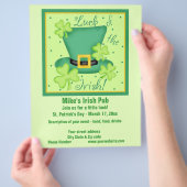 ラックスオブザアイリッシュビジネスプロモーションカスタム チラシ (手)