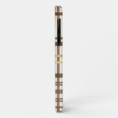 ラックスクラシックトープと金ゴールドプレイドアイフォンケース Case-Mate iPhoneケース (裏面/左)