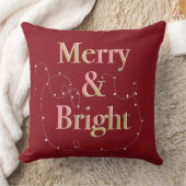 ラックスクリスマメリース&ブライト装飾用クッション クッション (ブランケット)