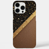 ラックスグリッターガード(グリッター – レザー) Case-Mate iPhoneケース (裏面)