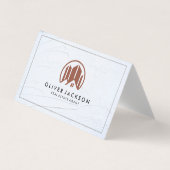 ラックスゴールドフォイル実在エステートエージェント | 建築 名刺 (正面)