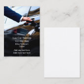 ラックスサー気にビスショーフードライバー光沢 名刺 (正面/裏面)