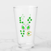 ラックスシャムロックダブリンデイホースシューアイリッシュ タンブラーグラス (裏面)