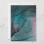 ラックスジュエルトーンインク洗浄結婚式招待状 招待状 (裏面)