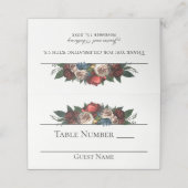 ラックスジュエルトーン結婚フローラ プレイスカード (外部開封)