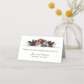 ラックスジュエルトーン結婚フローラ プレイスカード (裏面)