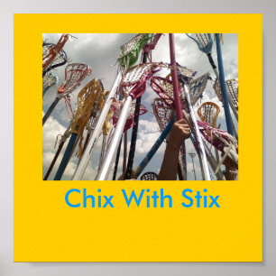 ラックススティック、Chix With Stix ポスター