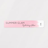 ラックスストロークリップグロスコスメティックホワイトラベル ラベル (デザイン1)