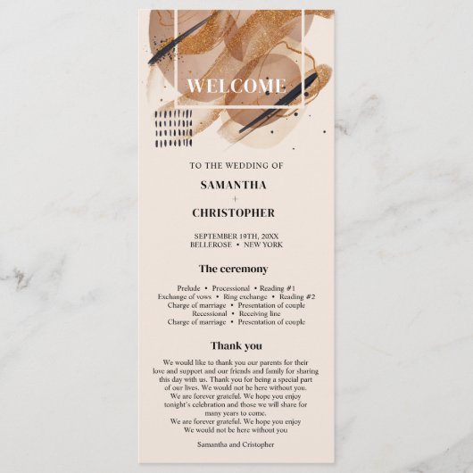 ラックスバラ金ゴールドグリッター銅シェーズ錆びプログラム プログラム (正面)