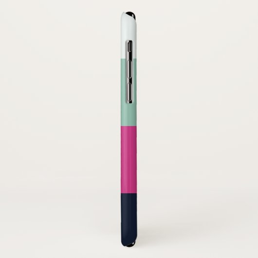 ラックスパーソナライズされたストライプ Case-Mate iPhoneケース (裏面/左)