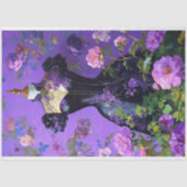 ラックスパープルコルセットドレス型枠フローラデクページ 薄葉紙 (正面)