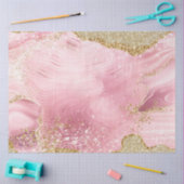 ラックスピガーリーックアゲート付/金ゴールドグリッター 薄葉紙 (クラフト)