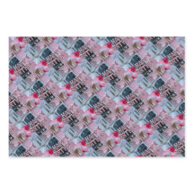 ラックスピンクハッピーバースデーラッピング紙セット