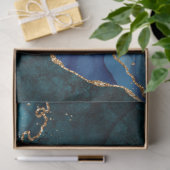 ラックスピーコックアゲート&金ゴールド 薄葉紙 (ギフト)