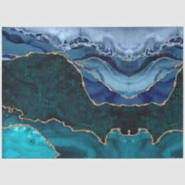 ラックスピーコックアゲート&金ゴールド 薄葉紙