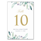 ラックスフローラ結婚のテーブル番号 テーブルナンバー (正面)