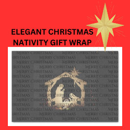 ラックスブラック金ゴールド出生メリークリスマス 薄葉紙