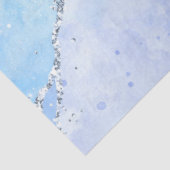 ラックスブルーマーブルアンドシルバーグリッター 薄葉紙 (詳細)