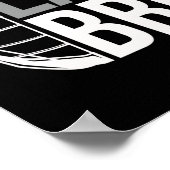 ラックスブロおもしろいラクロス選手ボーイキッズ ポスター (角)