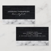ラックスベルエレガントベットと大理石トリム 名刺 (正面/裏面)