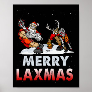 ラックスメリーマス – 醜いクリスマスラクロスサンタトナカイ ポスター