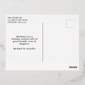 ラックスメリー写真 箔シーズンポストカード (裏面)