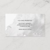 ラックスモダンエテ実在ートのプロパティのロゴ 名刺 (裏面)