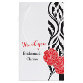 ラックスモダンスの結婚花嫁介添抱き枕 スモールペーパーバッグ (裏面)