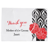 ラックスモダンス結婚の母の好意抱き枕 ラージペーパーバッグ (裏面)